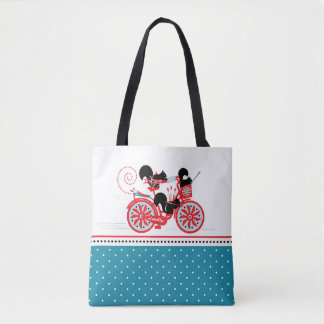 Eichhörnchen auf einer Tasche