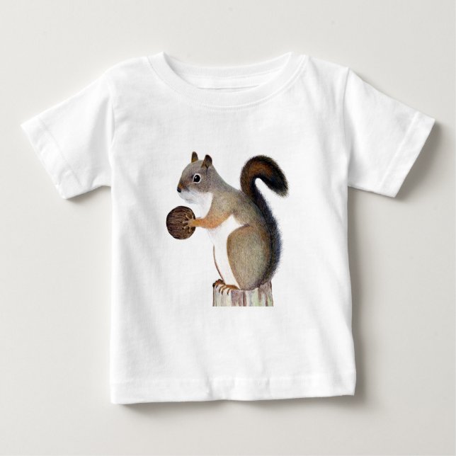 Eichhörnchen Baby T-shirt (Vorderseite)