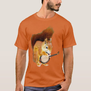 Eichhörnchen Banjo T-Shirt