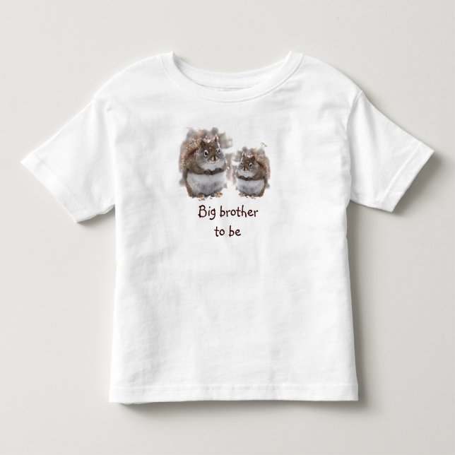 Eichhörnchen Big Brother zu sein Kleinkind T-shirt (Vorderseite)