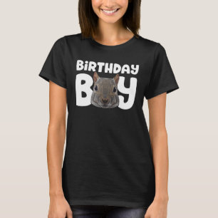 Eichhörnchen Birthday Boy Party Animal Kids Squirr T-Shirt