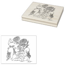 Eichhörnchen Blume Waldtiere Farbseite