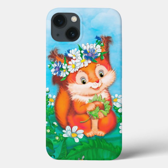 Eichhörnchen Case-Mate iPhone Hülle (Rückseite)