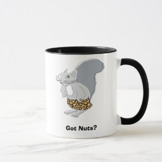 Eichhörnchen-Charakter   got Nüsse? Tasse