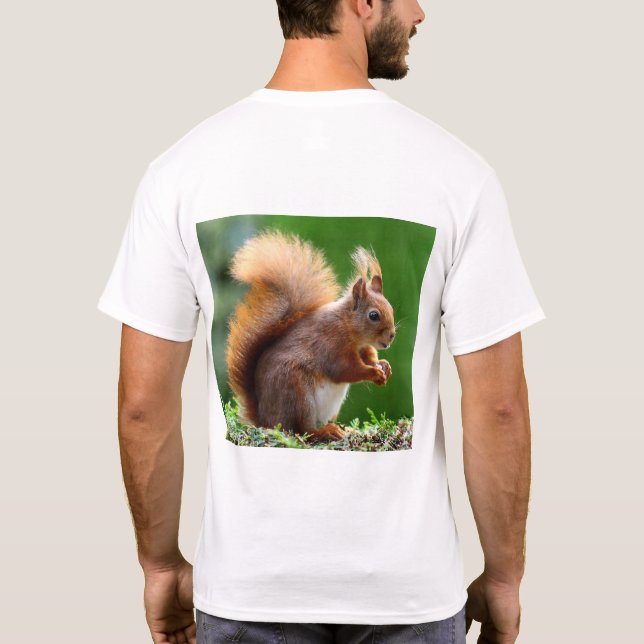 Eichhörnchen-CharmingT-Shirt T-Shirt (Rückseite)