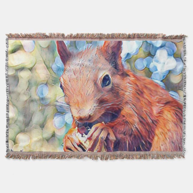 Eichhörnchen Decke (Vorderseite)