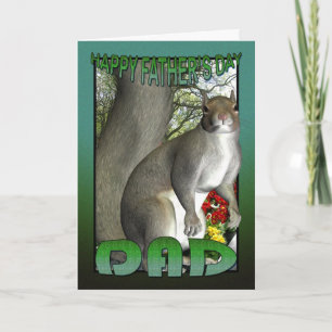 Eichhörnchen der Vatertafel Karte