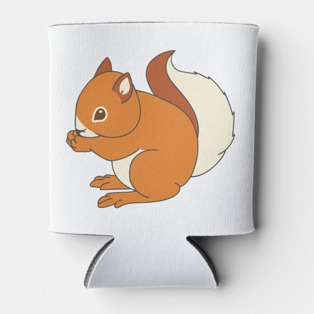 Eichhörnchen Dosenkühler (Vorderseite)