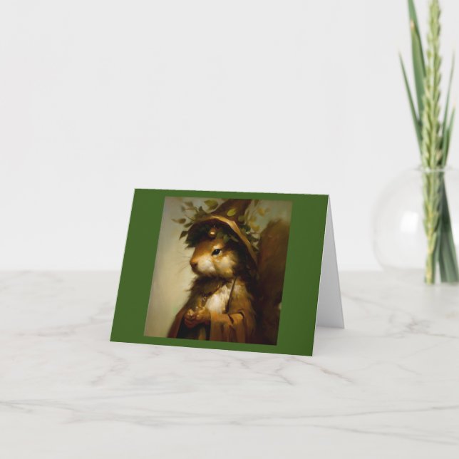 Eichhörnchen Druid Karte (Vorderseite)