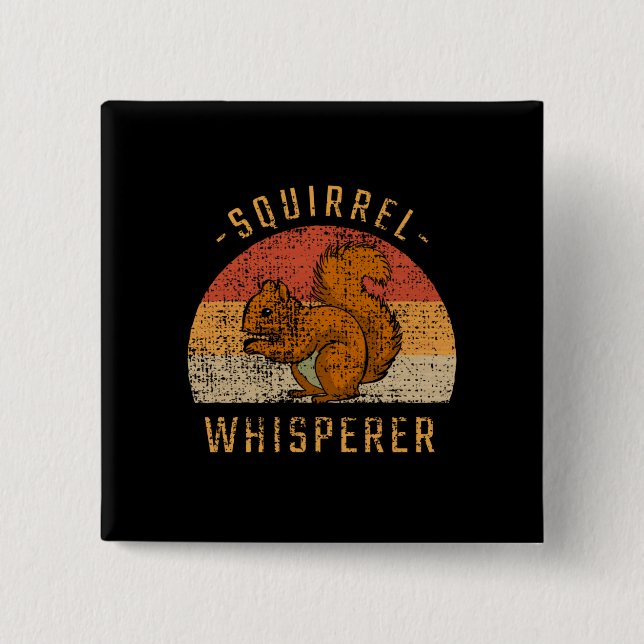 Eichhörnchen - Eichhörnchen Whispere Button (Vorderseite)