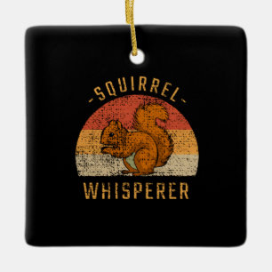 Eichhörnchen - Eichhörnchen Whispere Keramikornament