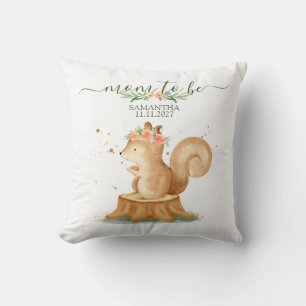 Eichhörnchen-Familie Wildlife MAMA WIRD MUTTER Kissen