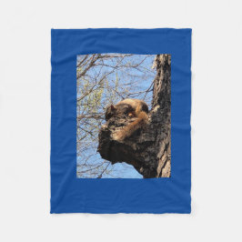Eichhörnchen Fleece Blanket