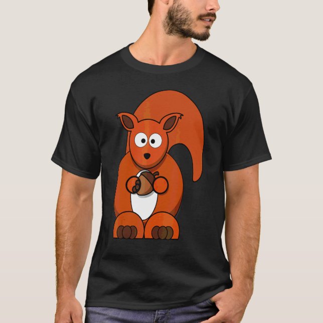 Eichhörnchen-Flüsterer T-Shirt (Vorderseite)