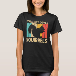 Eichhörnchen für Jungen Kinder Eichhörnchen Stre T-Shirt