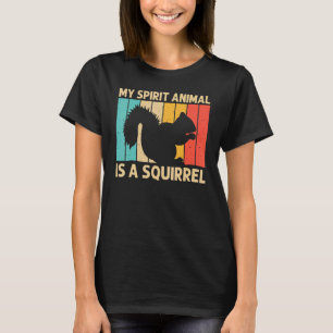 Eichhörnchen Für Männer Frauen Eichhörnchen Strei T-Shirt