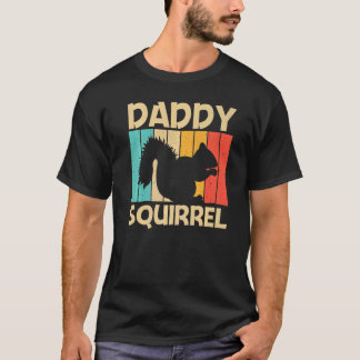 Eichhörnchen für Männer Vater Eichhörnchen Chipmun T-Shirt