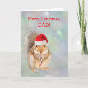 Eichhörnchen "Für Papa" Süßes Weihnachten