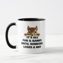 Eichhörnchen für Spaß und Spiele, bis jemand eine
