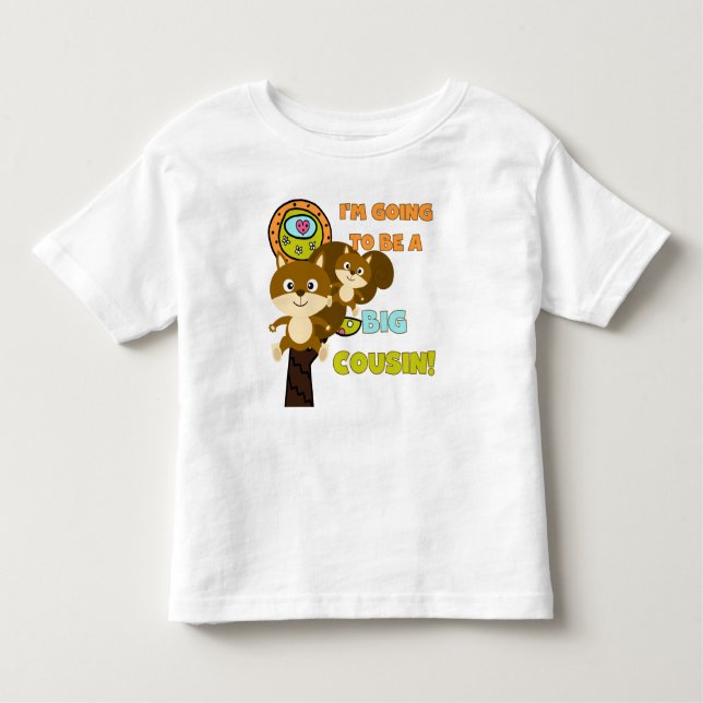 Eichhörnchen Future Big Cousin Kleinkind T-shirt (Vorderseite)