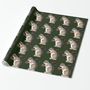 Eichhörnchen Geschenkpapier