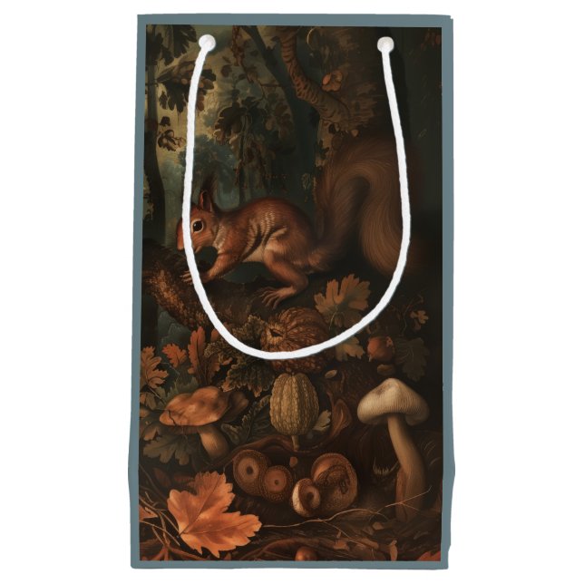 Eichhörnchen - Geschenktasche Kleine Geschenktüte (Vorderseite)