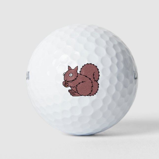 Eichhörnchen Golfball (Vorderseite)
