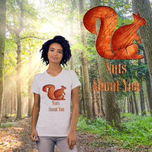 Eichhörnchen - Holz - Noten über dich T-Shirt