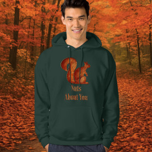 Eichhörnchen - Holz - verrückt nach dir Hoodie