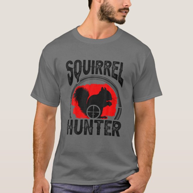 Eichhörnchen Hunter Huntsman Chipmunk Hunting Trap T-Shirt (Vorderseite)