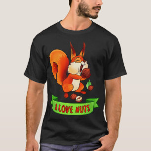 Eichhörnchen I Liebe Nüsse 2 T-Shirt
