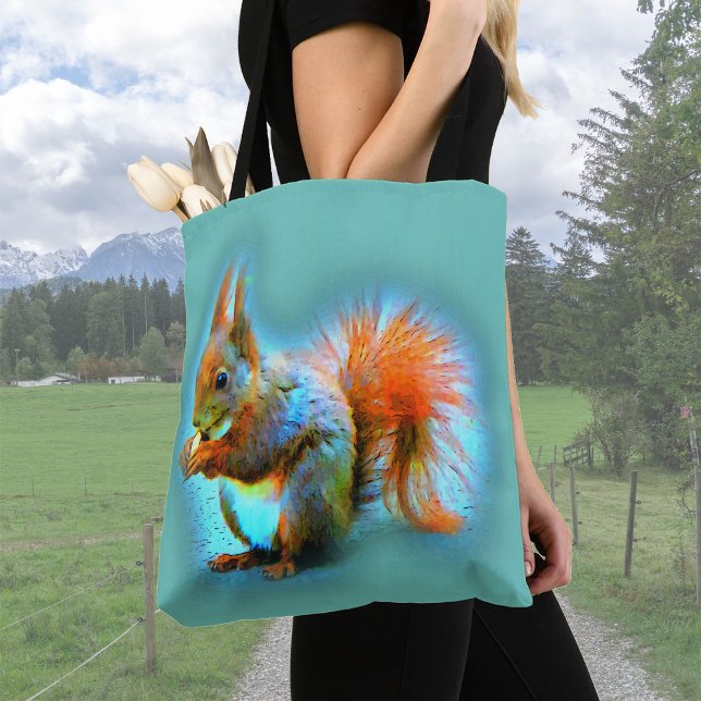 Eichhörnchen im modernen Stil - cool Tasche (Von Creator hochgeladen)