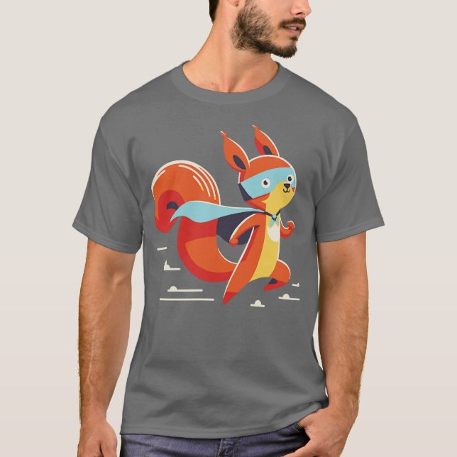 Eichhörnchen in Aktion T-Shirt (Vorderseite)