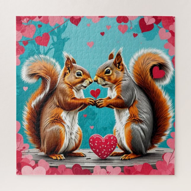 Eichhörnchen in Liebe (Vertikal)
