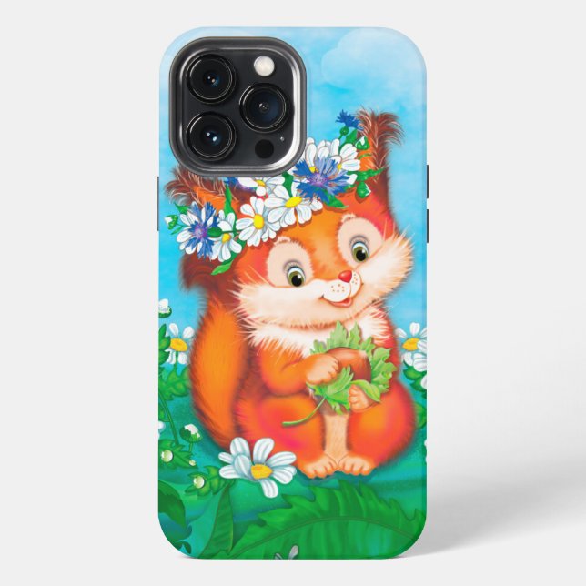 Eichhörnchen iPhone 13 Pro Max Hülle (Rückseite)