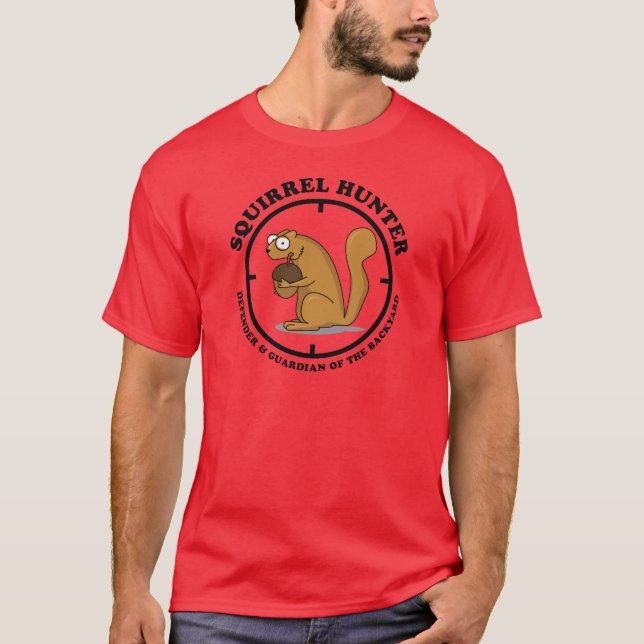Eichhörnchen-Jäger T-Shirt (Vorderseite)