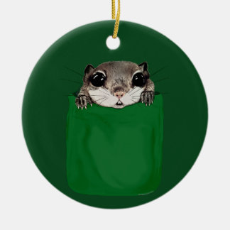 Eichhörnchen Keramik Ornament