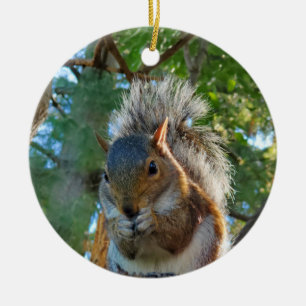 Eichhörnchen Keramik Ornament