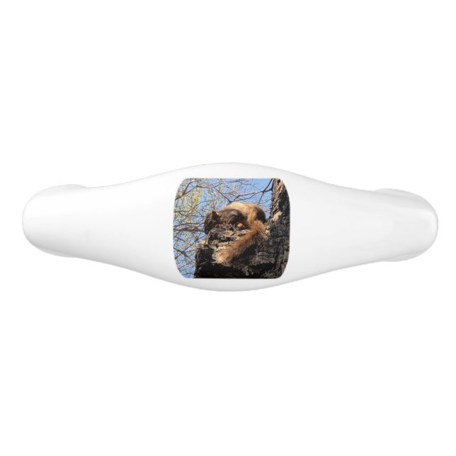 Eichhörnchen Keramik Schubladengriff (Vorderseite)
