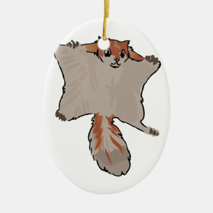 Eichhörnchen Keramikornament