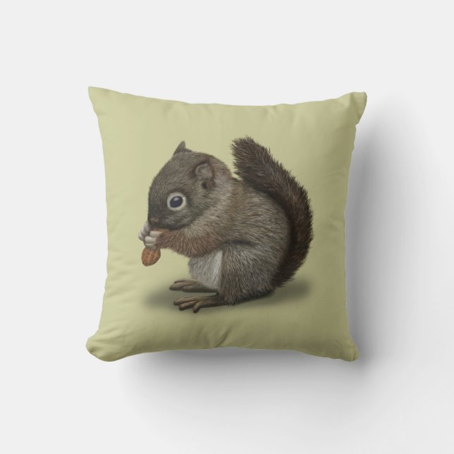 Eichhörnchen Kissen (Vorderseite)