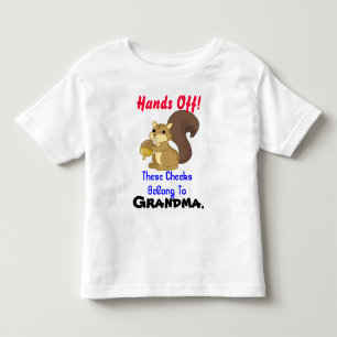 Eichhörnchen-Kleinkind-T-Shirt Kleinkind T-shirt