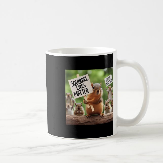 Eichhörnchen Lebendige Kaffeetasse (Rechts)