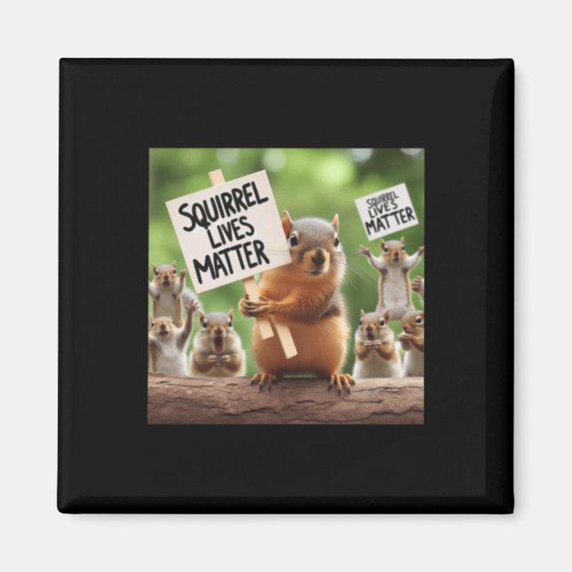 Eichhörnchen Lebendige Magnet (Vorne)