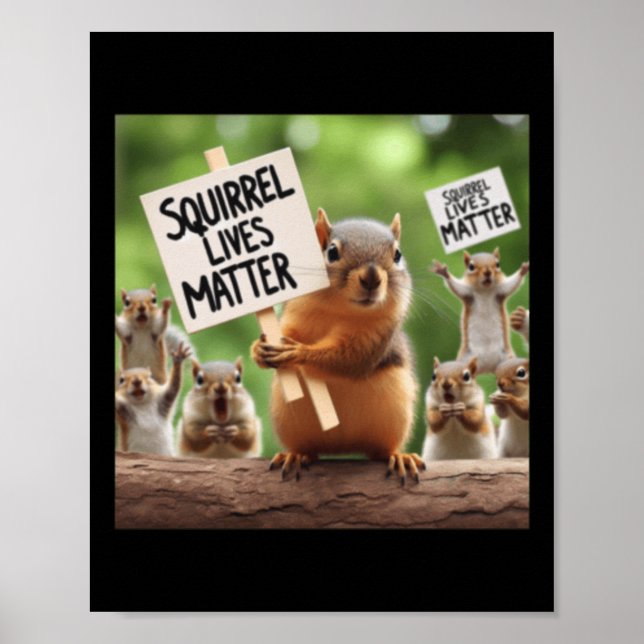 Eichhörnchen Lebendige Poster (Vorne)