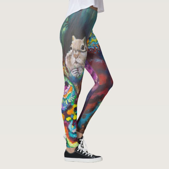Eichhörnchen Leggings (Rechts)