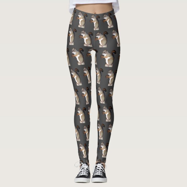 Eichhörnchen Leggings (Vorderseite)