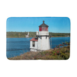 Eichhörnchen Leuchtturm, Maine Bath Mat Badematte