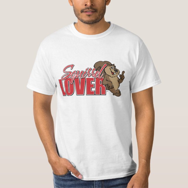 Eichhörnchen-Liebhaber T T-Shirt (Vorderseite)
