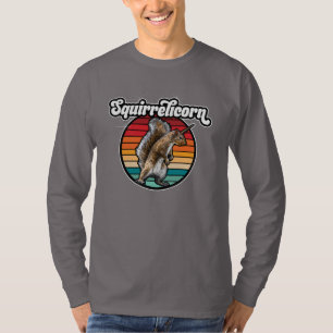 Eichhörnchen - lustiges, Vintages Eichhörnchen-Ein T-Shirt